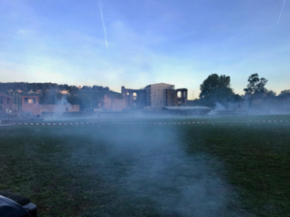 Illuminale Trier 2018 - Nebel für Laserfeld